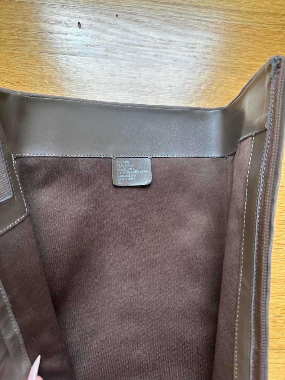 Vince Camuto Women’s Taupe Suede Knee Boots with Heel - Picture 4 of 8